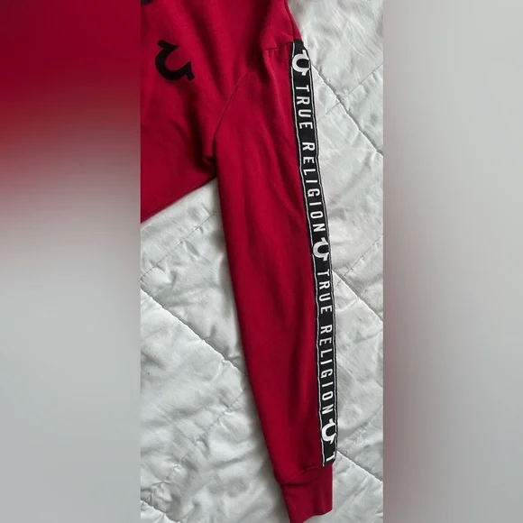 ᴛʀᴜᴇ ʀᴇʟɪɢɪᴏɴ ʜᴏʀꜱᴇꜱʜᴏᴇ ʀᴜʙʏ ʀᴇᴅ ᴢɪᴘ ᴜᴘ ʜᴏᴏᴅɪᴇ - Picture 6 of 7